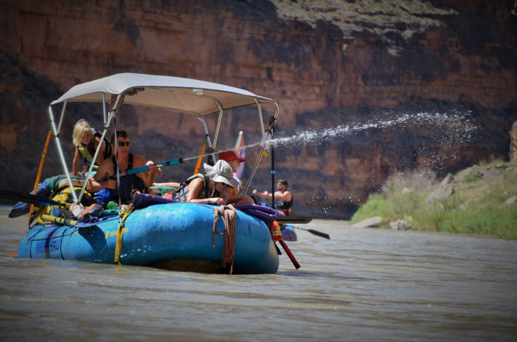 San Juan River rafting family vacation