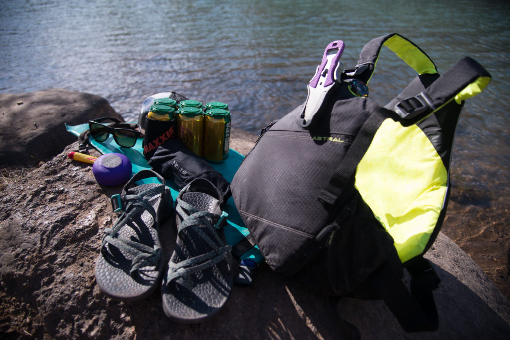 River rafting day trip gear