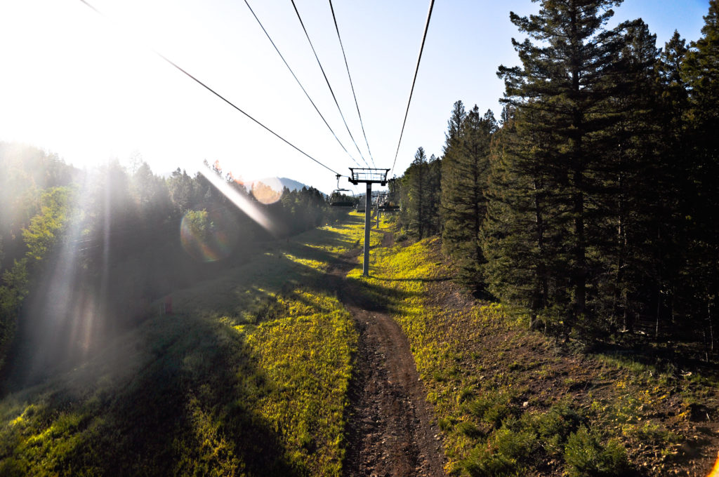angel fire bike park lift