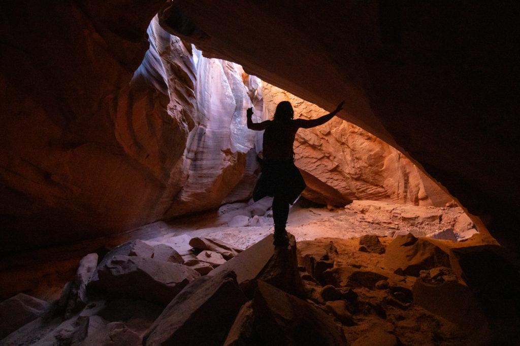 slot canyon