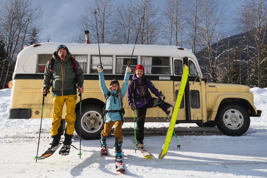 ski film picture organic clothing made in voyage winter stoked matthew tufts