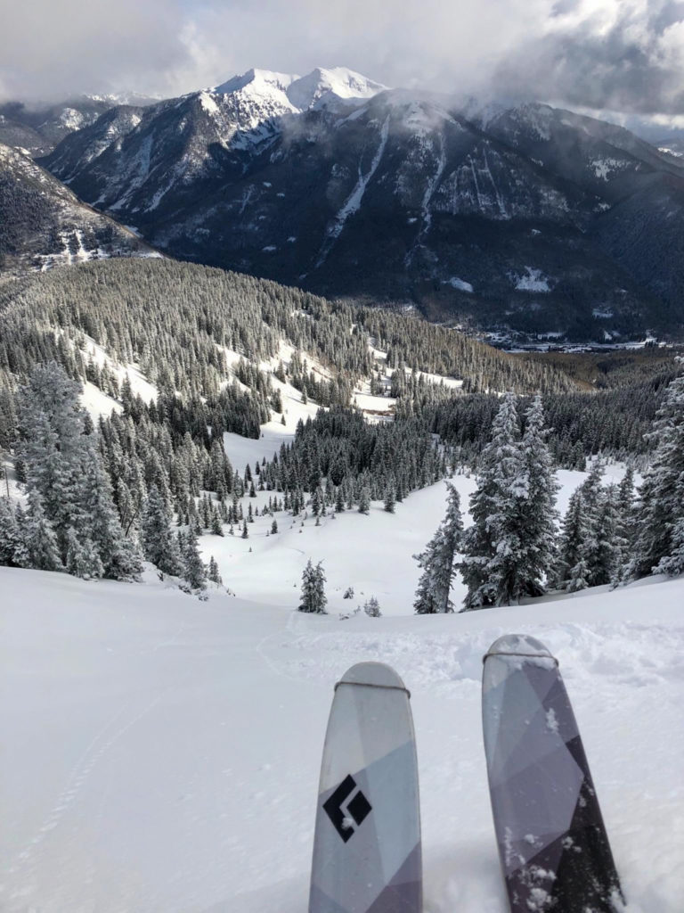 backcountry skiing rico colorado