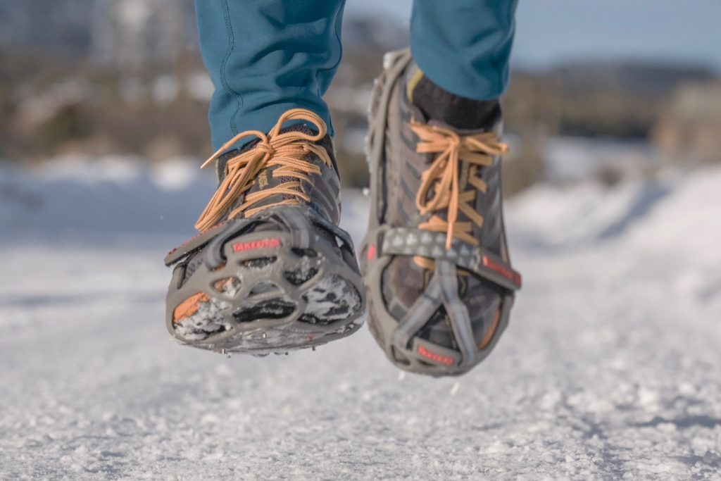 When it snows getting your run in is all up in the air. Yaktrax Run lets you dig in deep.